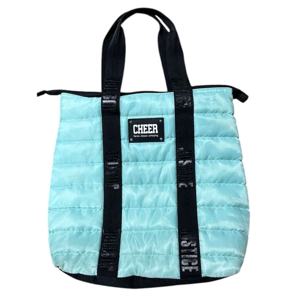 Justice Puffy Quilted Cheer Duffel Bag (like New)